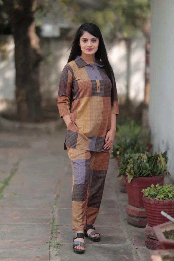 Cotton Fabric Co-ords Set for Women