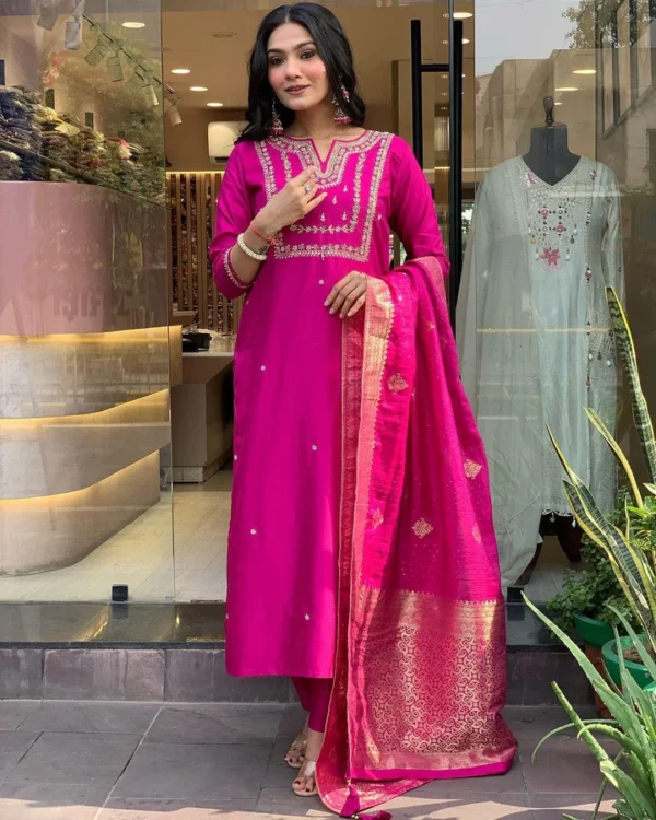 Pink Pari Suit Set - Image 6